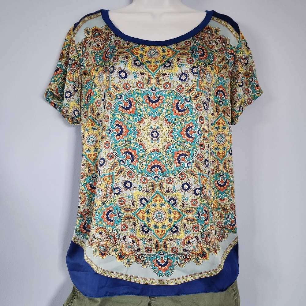 Cha Cha Vente paisley top